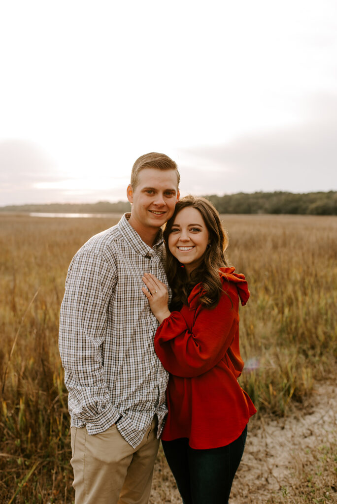 skidaway island engagement session