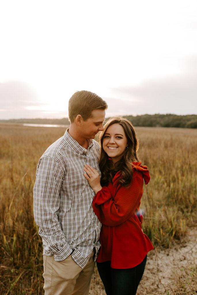 skidaway island engagement session