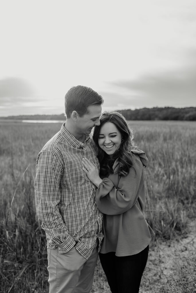 skidaway island engagement session