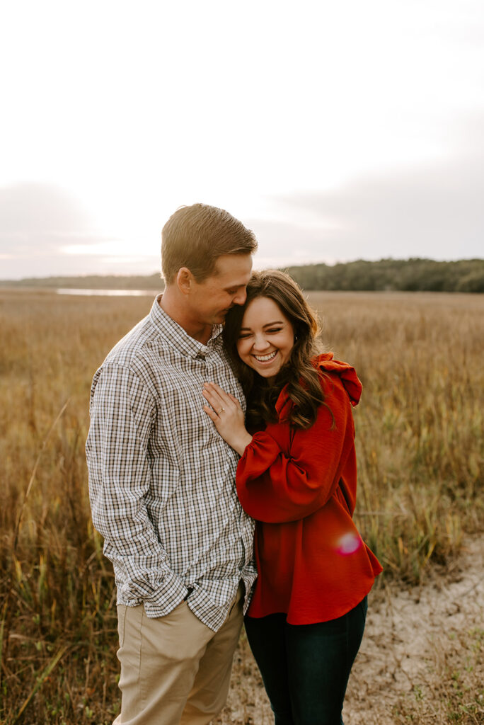 skidaway island engagement session