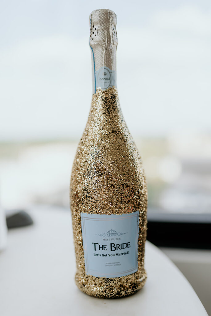 wedding day lamarca prosecco