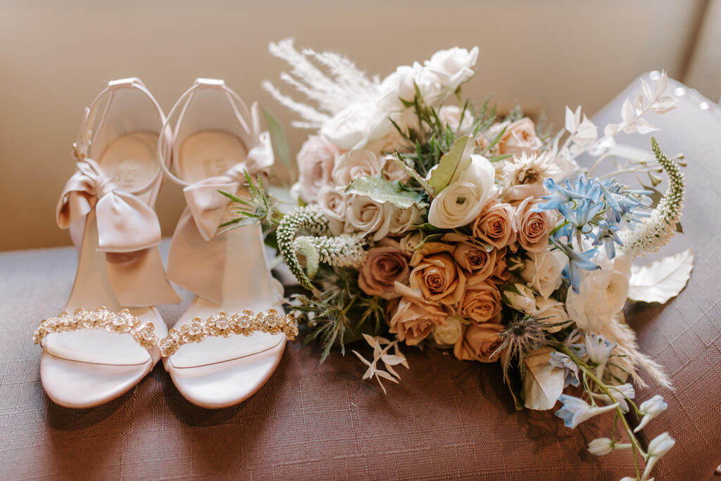 bella belle wedding shoes with flowers