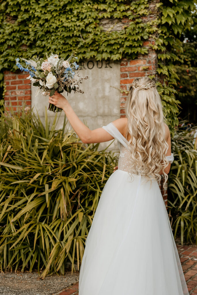 bridal portraits at summerour studio in atlanta georgia