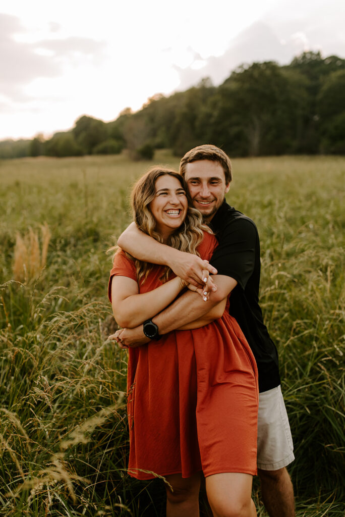 vaughter's farm engagement session