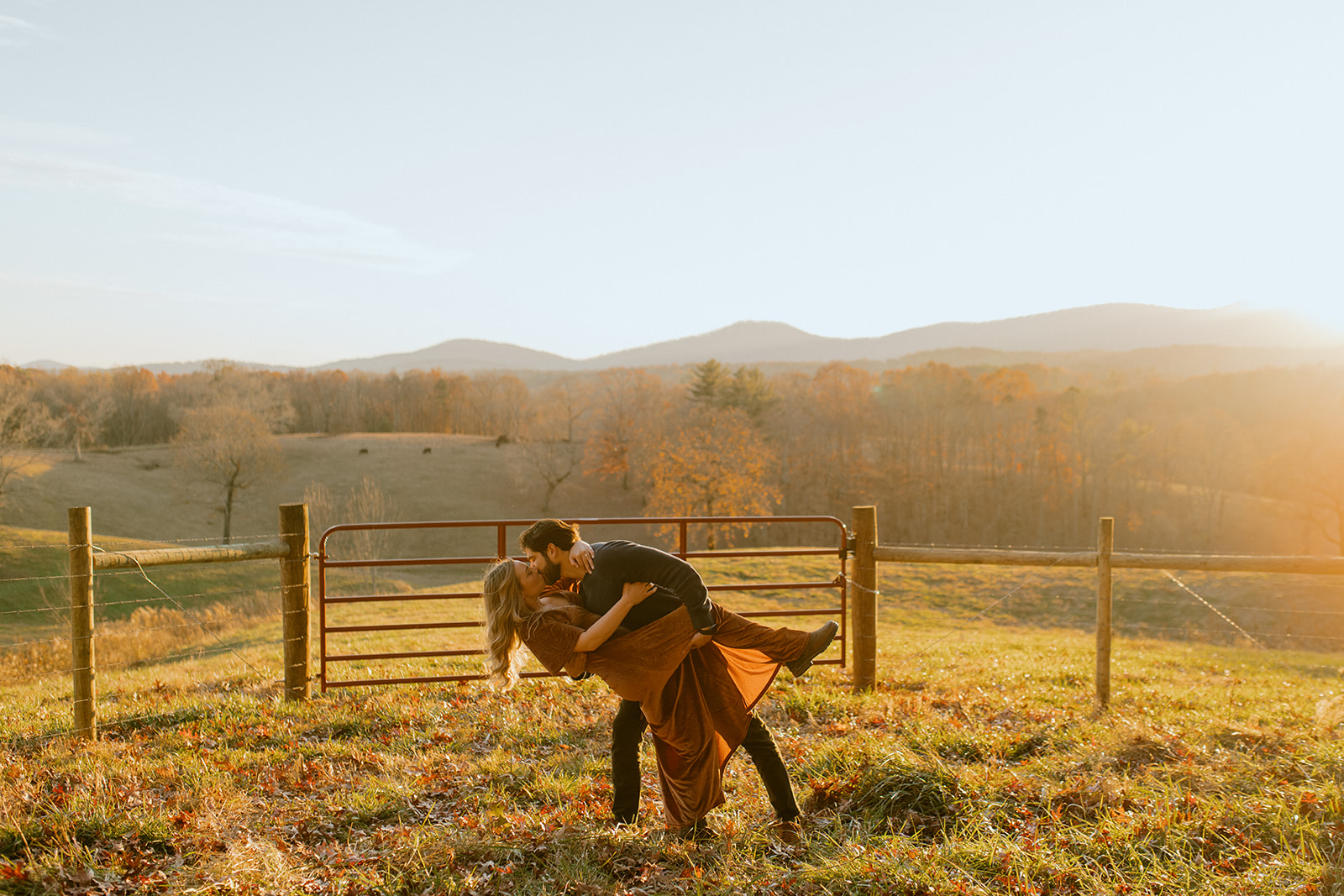 dip kiss by north georgia mountains